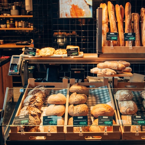 Deli shop interior