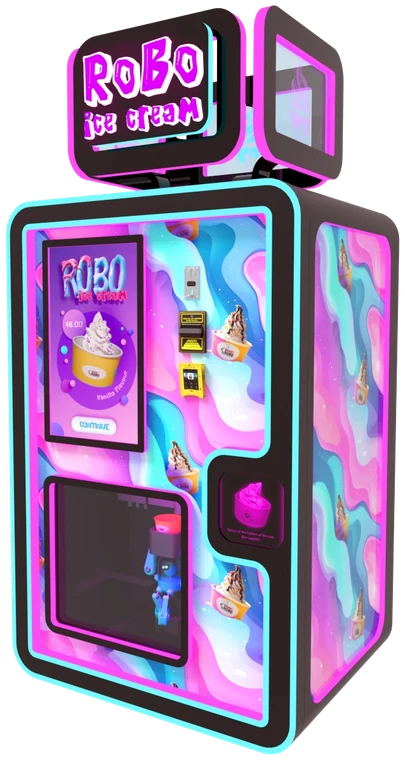 Sweet Robo Robo Ice Cream robotic soft-serve machine